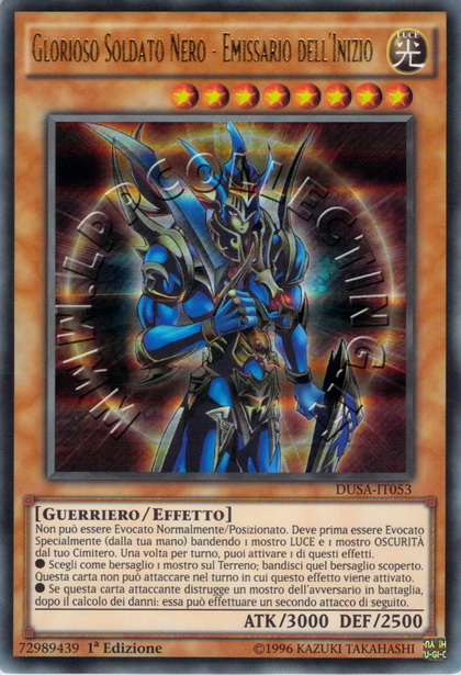 Glorioso Soldato Nero - Emissario dell