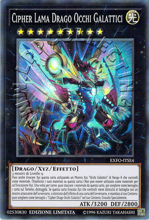 Cipher Lama Drago Occhi Galattici