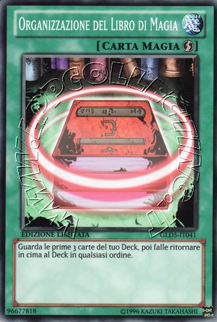 Organizzazione del Libro di Magia