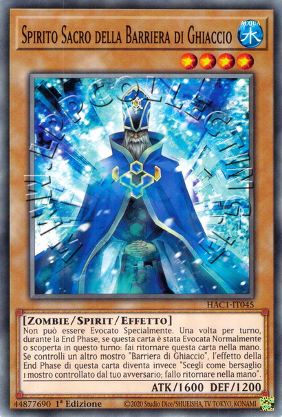 Spirito Sacro della Barriera di Ghiaccio