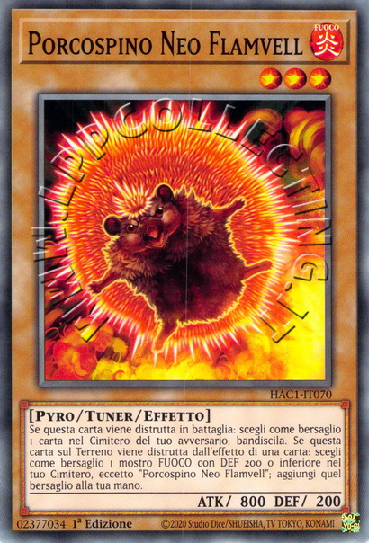 Porcospino Neo Flamvell