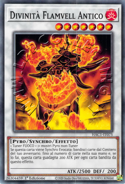 Divinità Flamvell Antico