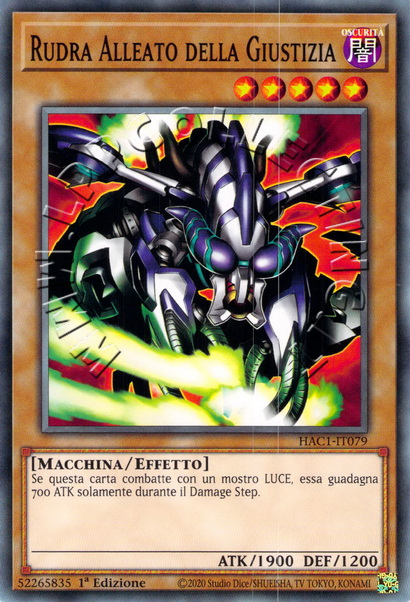 Rudra Alleato della Giustizia
