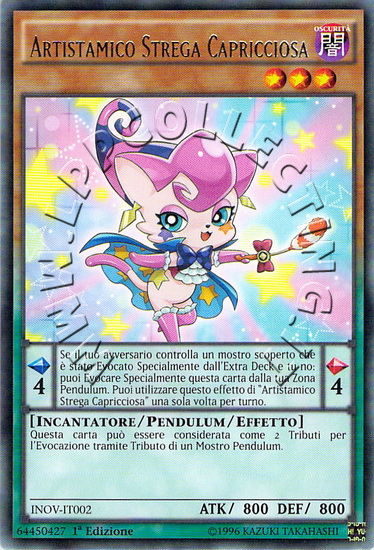 Artistamico Strega Capricciosa