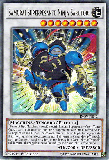 Samurai Superpesante Ninja Sarutobi
