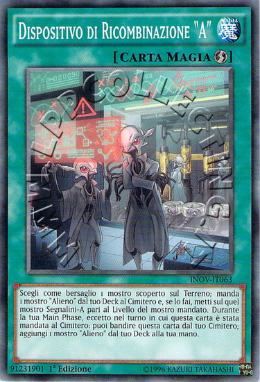 Dispositivo di Ricombinazione "A"