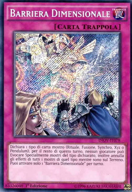 Barriera Dimensionale
