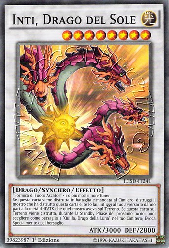 Inti, Drago del Sole