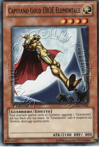 Capitano Gold EROE Elementale