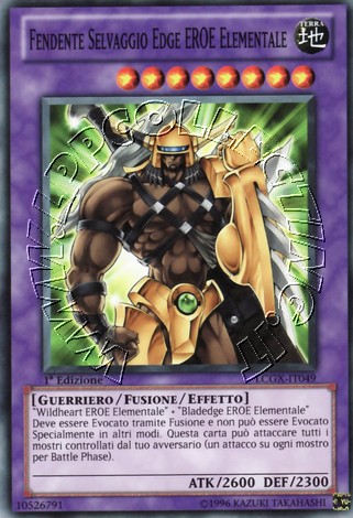 Fendente Selvaggio Edge EROE Elementale