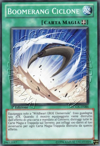 Boomerang Ciclone