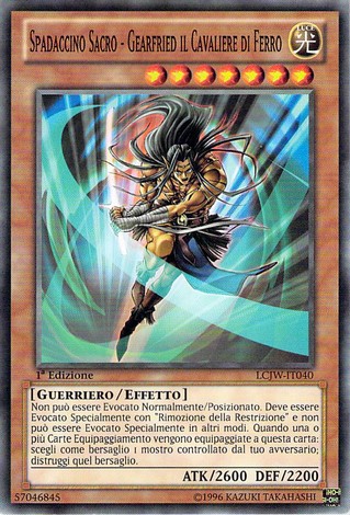 Spadaccino Sacro - Gearfried il Cavaliere di Ferro