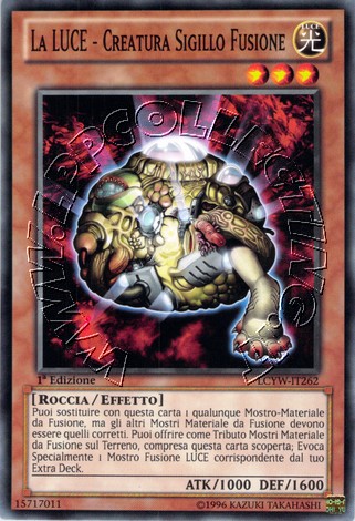 La LUCE - Creatura Sigillo Fusione