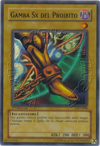 Gamba Sx del Proibito