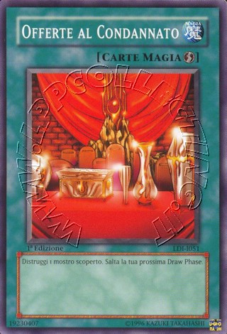 Offerte al Condannato