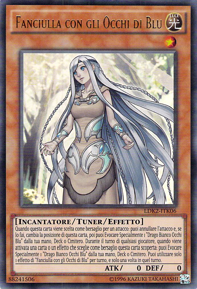 Fanciulla con gli Occhi di Blu
