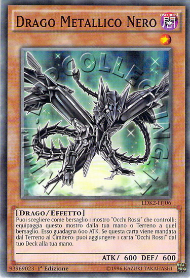 Drago Metallico Nero