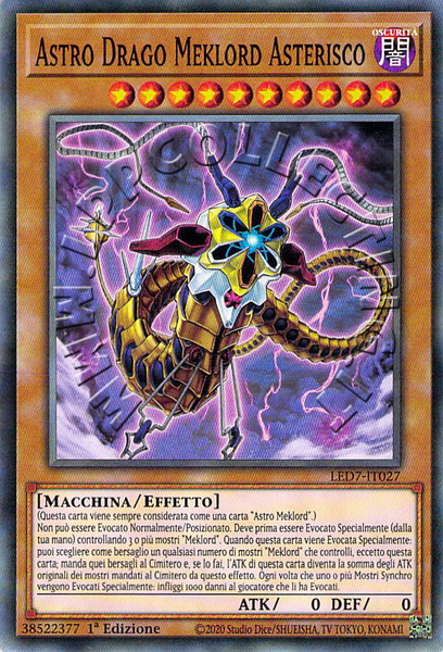 Astro Drago Meklord Asterisco