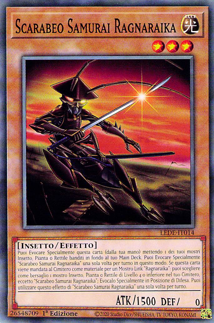 Scarabeo Samurai Ragnaraika