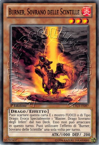 Burner, Sovrano delle Scintille