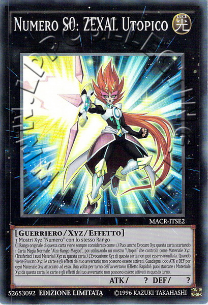Numero S0: ZEXAL Utopico