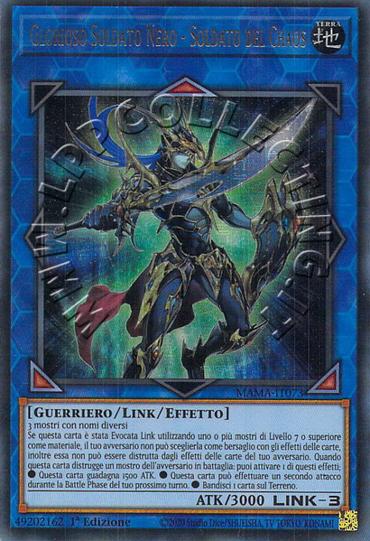 Glorioso Soldato Nero - Soldato del Chaos