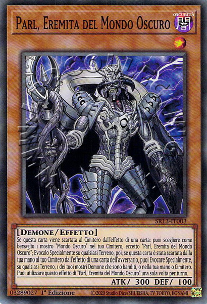 Parl, Eremita del Mondo Oscuro