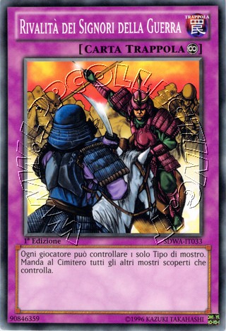 Rivalità dei Signori della Guerra
