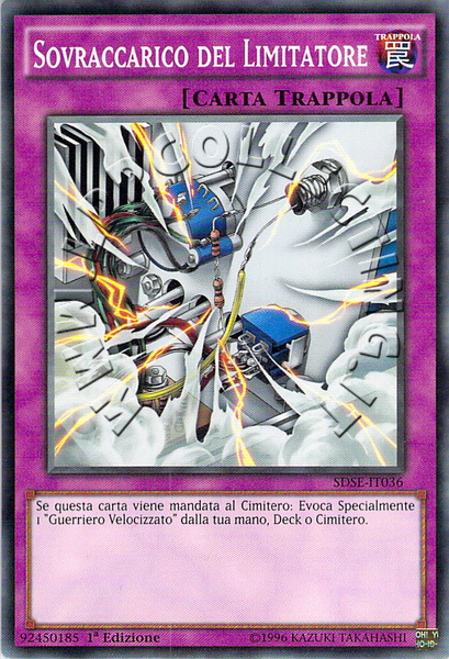 Sovraccarico del Limitatore
