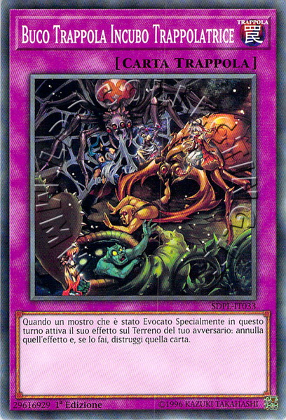 Buco Trappola Incubo Trappolatrice