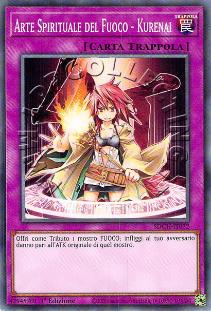 Arte Spirituale del Fuoco - Kurenai