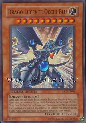 Drago Lucente Occhi Blu