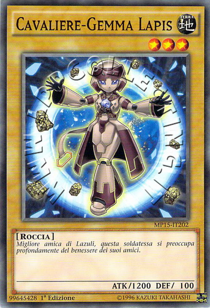 Cavaliere-Gemma Lapis