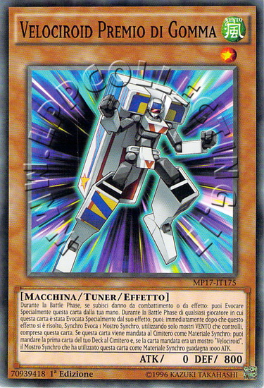 Velociroid Premio di Gomma