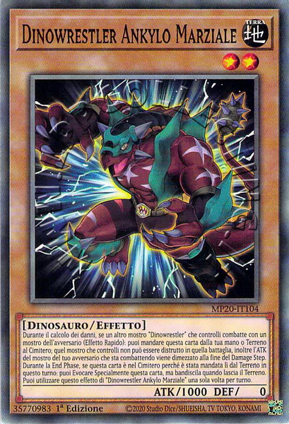 Dinowrestler Ankylo Marziale
