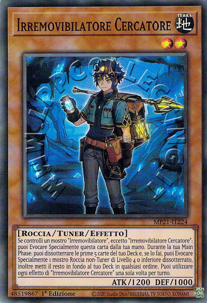 Irremovibilatore Cercatore