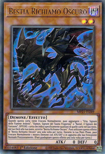 Bestia Richiamo Oscuro