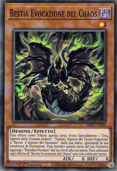 Bestia Evocazione del Chaos
