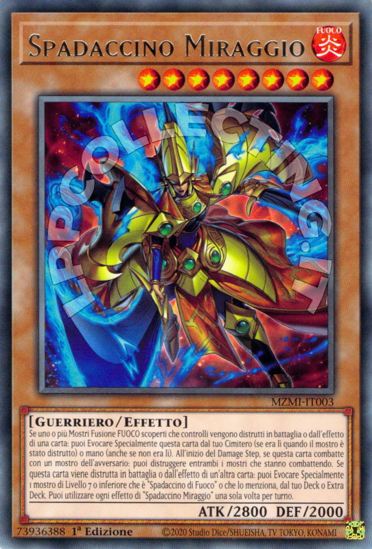 Spadaccino Miraggio