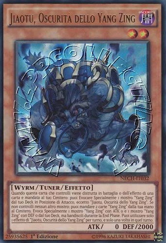 Jiaotu, Oscurità dello Yang Zing