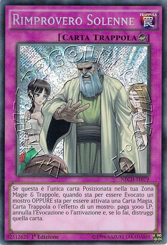 Rimprovero Solenne