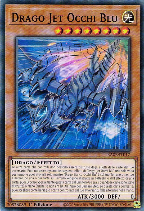Drago Jet Occhi Blu 