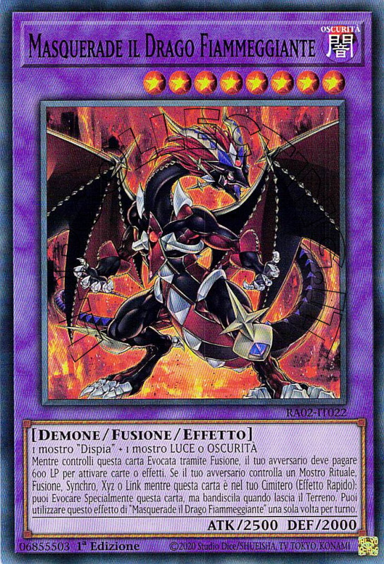 Masquerade il Drago Fiammeggiante