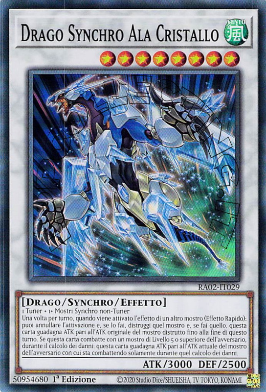 Drago Synchro Ala Cristallo