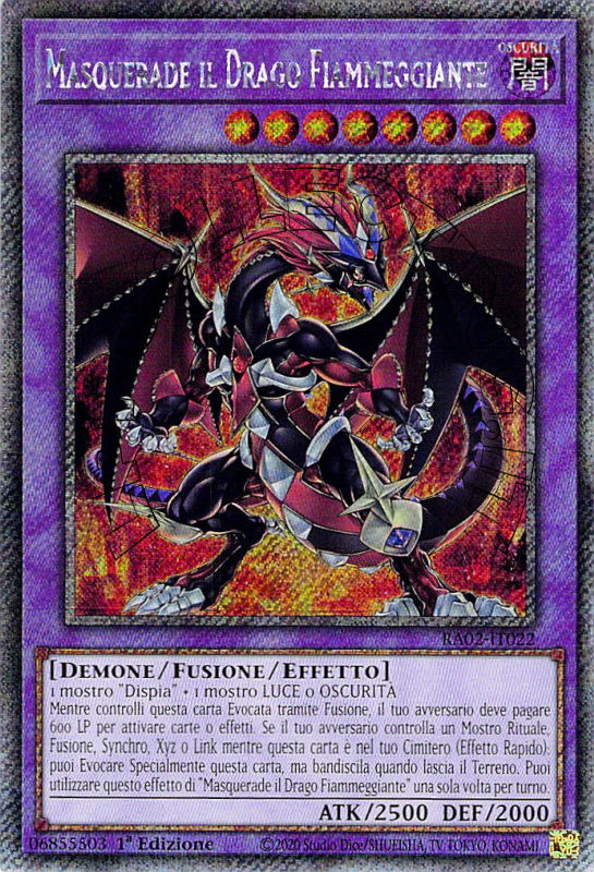 Masquerade il Drago Fiammeggiante