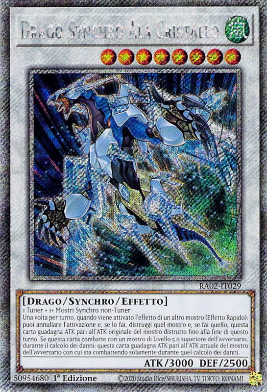 Drago Synchro Ala Cristallo