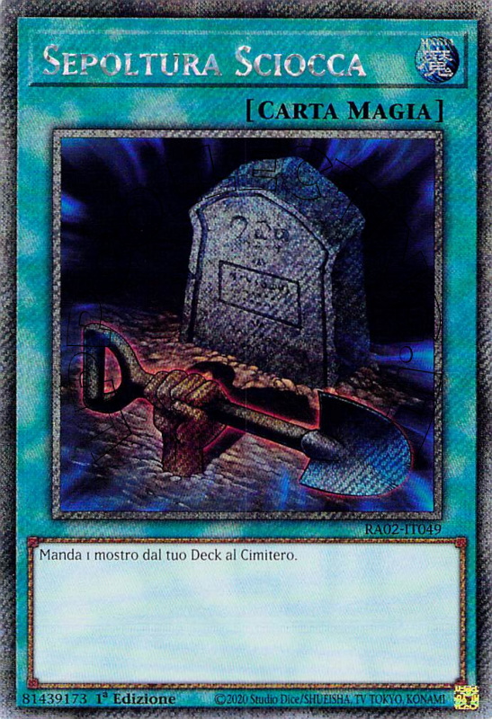 Sepoltura Sciocca