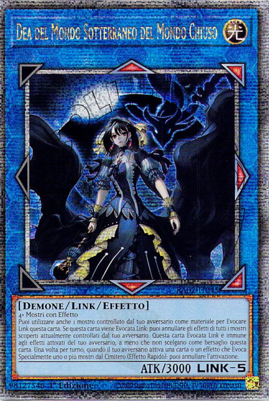 Dea del Mondo Sotterraneo del Mondo Chiuso 
