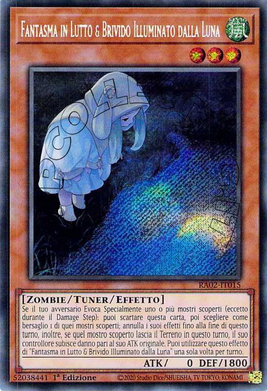 Fantasma in Lutto & Brivido Illuminato dalla Luna