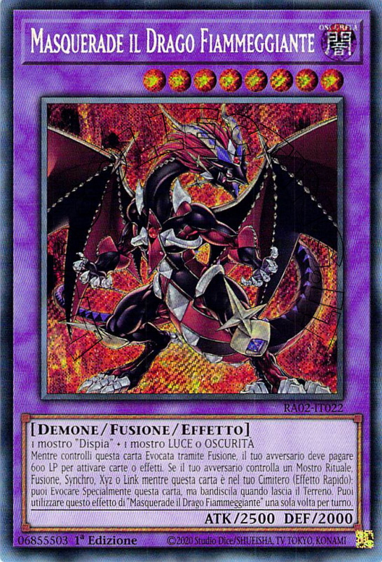 Masquerade il Drago Fiammeggiante